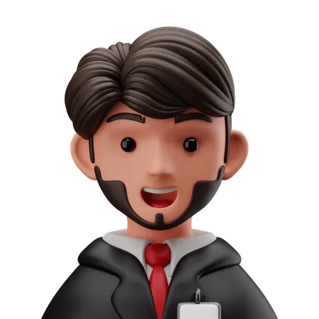 Directeur  3D Icon