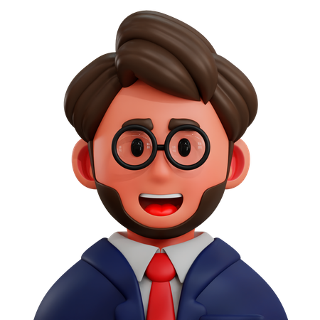 Directeur  3D Icon