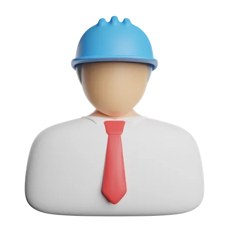 Directeur  3D Icon