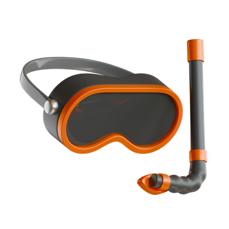 Gerätetauchen  3D Icon