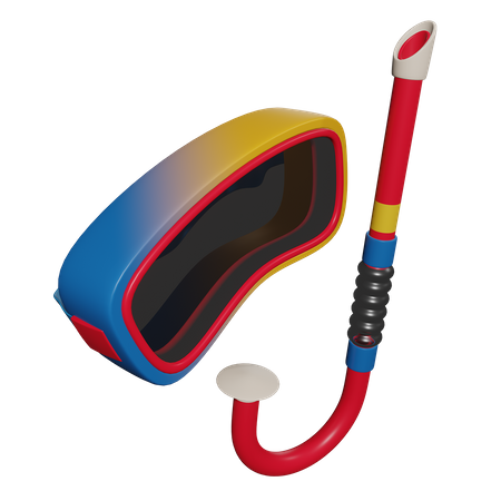 Gerätetauchen  3D Icon