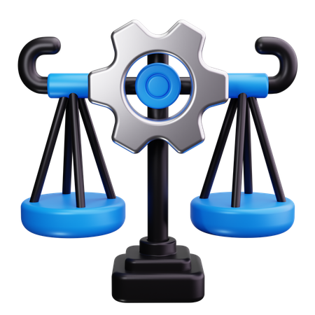 Gerechtigkeit  3D Icon