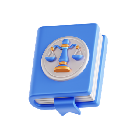 Gerechtigkeitsbuch  3D Icon