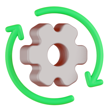 Gerenciamento  3D Icon