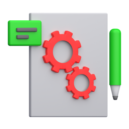 Gerenciamento de blogs  3D Icon