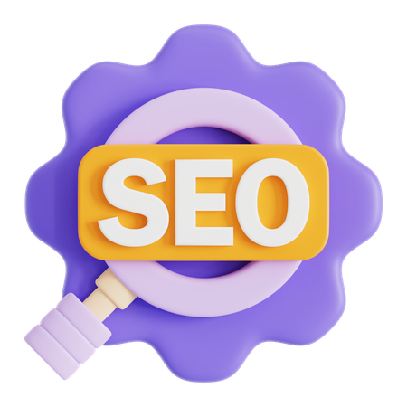 Gerenciamento de SEO  3D Icon