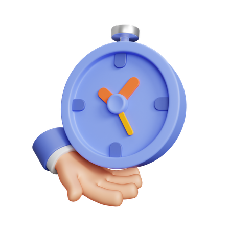 Gerenciamento de tempo  3D Icon