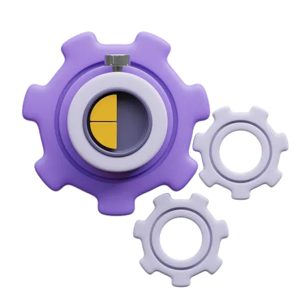 Gerenciamento de tempo  3D Icon