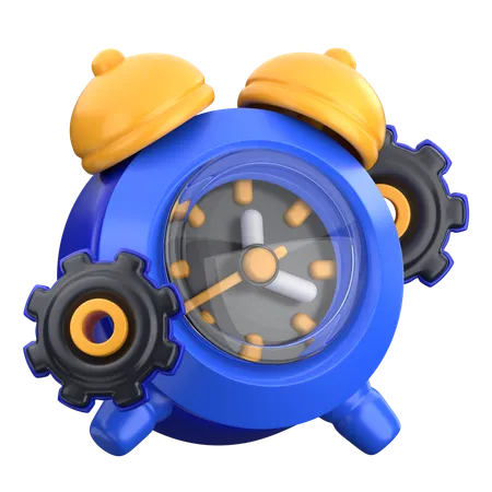 Gerenciamento de tempo  3D Icon