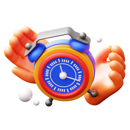 Gerenciamento de tempo  3D Icon