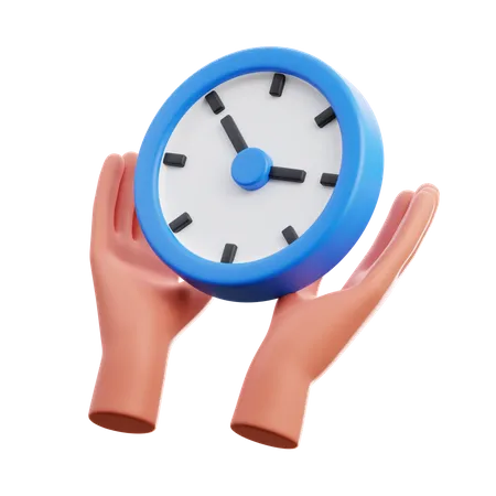 Gerenciamento de tempo  3D Icon