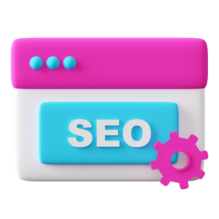 SEO de gerenciamento  3D Icon