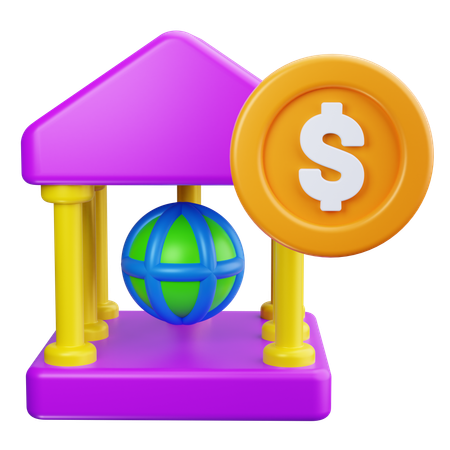 Gerente del banco  3D Icon