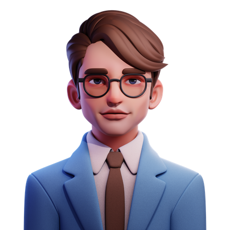 Gerente de marketing  3D Icon