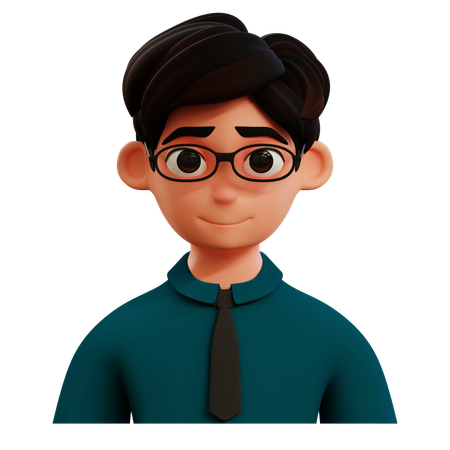 Avatar de gerente de RH  3D Icon