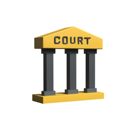 Gericht  3D Icon