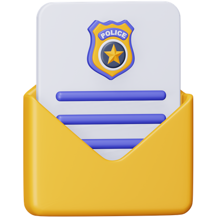 Gerichtsbeschluss  3D Icon
