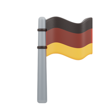 German Flag  3D Icon