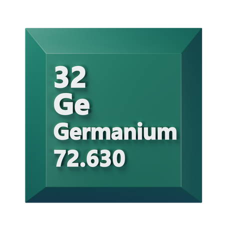 Germânio  3D Icon