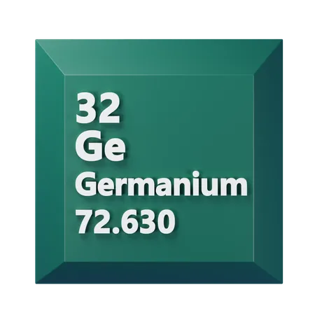 Germânio  3D Icon