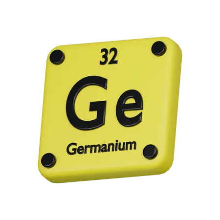 Germanium Element 3 D Icon 3D Icon