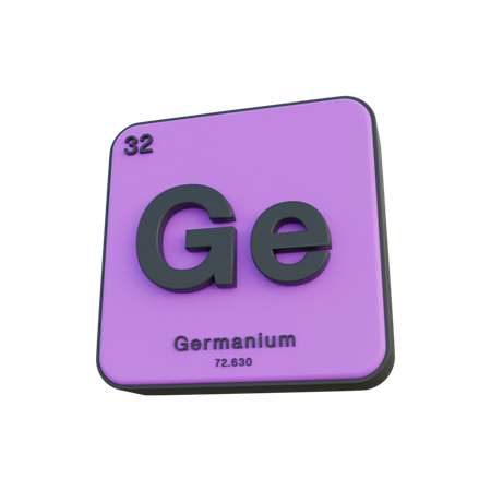 Germanium  3D Illustration