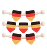 Germany Garland Flag