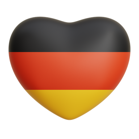 Germany Love  3D Icon