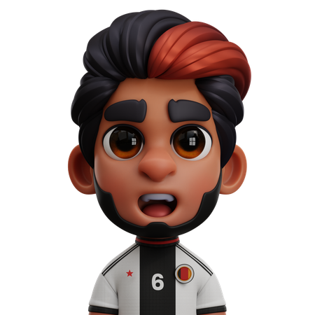 Germany Player 3D Icon
