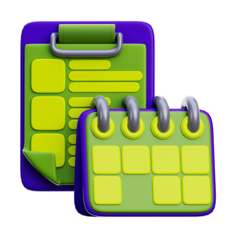Geschäftliche Planung  3D Icon