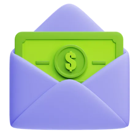 Geschäftliche E-Mail  3D Icon