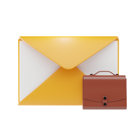 Geschäftliche E-Mail  3D Icon