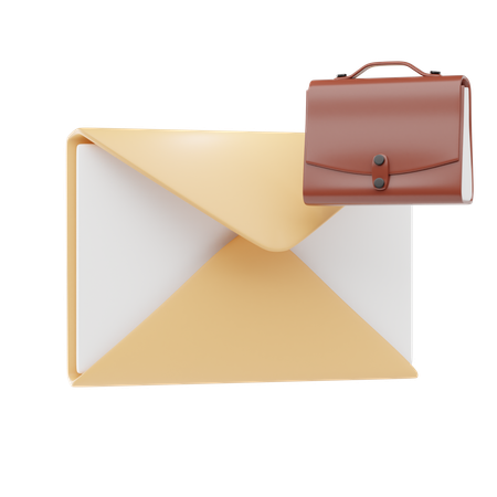 Geschäftliche E-Mail  3D Icon