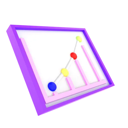 Wirtschaftsanalyse  3D Icon