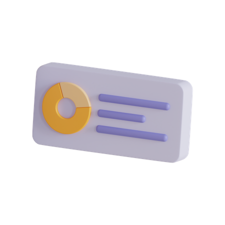 Wirtschaftsanalyse  3D Icon