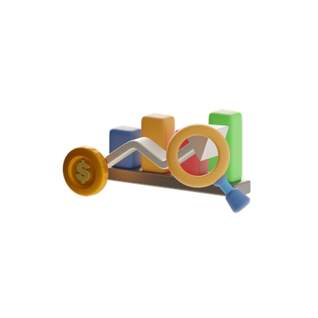Geschäftsanalysen  3D Icon