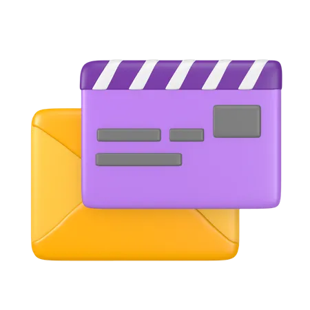 Geschäftsbrief  3D Icon