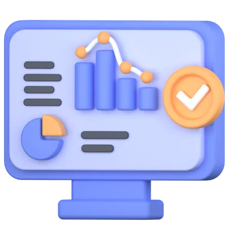 Geschäftsdiagramm  3D Icon