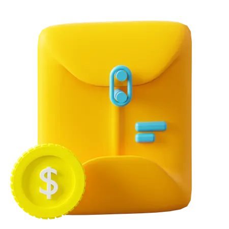 Geschäftsdokument  3D Icon
