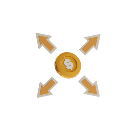 Geschäftserweiterung  3D Icon