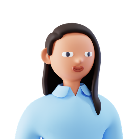Geschäftsfrau  3D Icon