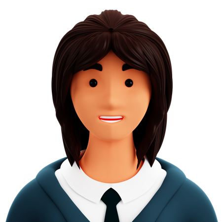 Geschäftsfrau  3D Icon