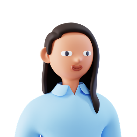 Geschäftsfrau  3D Icon