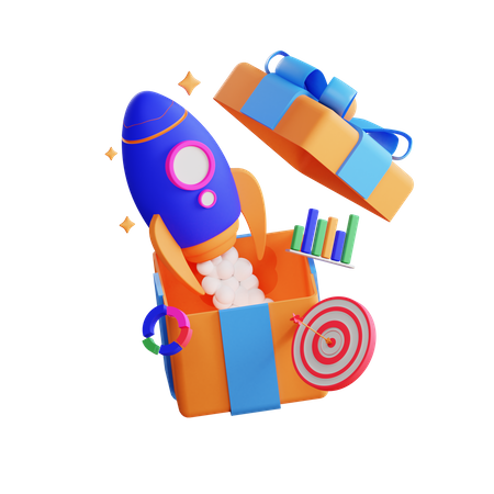 Werbegeschenk  3D Illustration