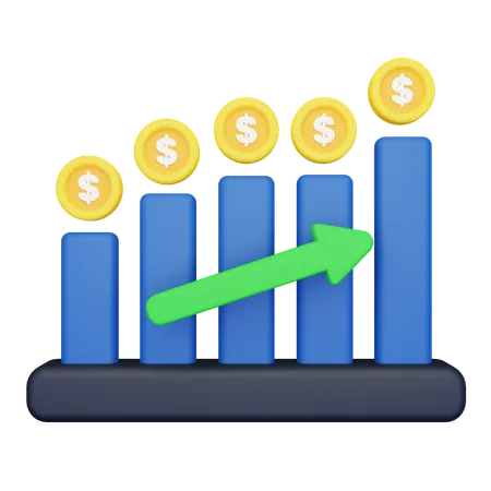 Geschäftsgewinn  3D Icon