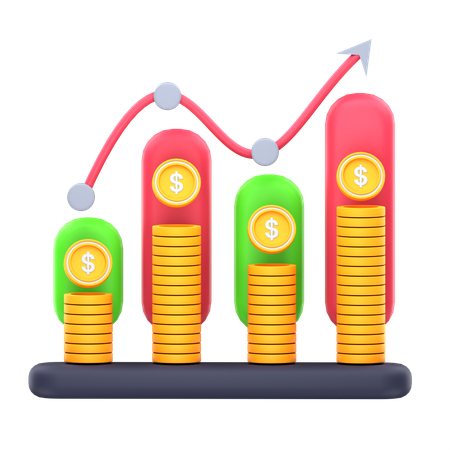 Geschäftsgewinn  3D Icon