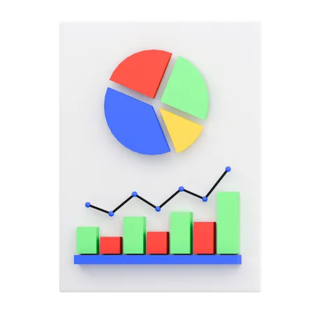 Geschäftsdiagramm  3D Icon