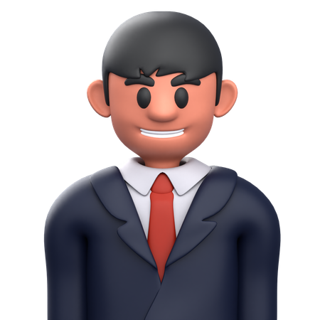 Geschäftsmann  3D Icon