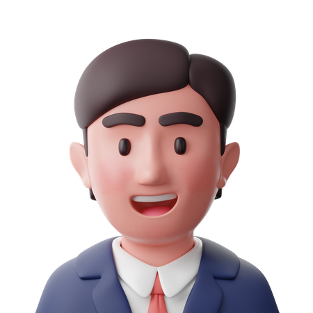 Geschäftsmann  3D Icon