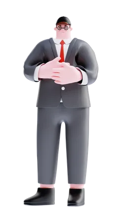 Geschäftsmann  3D Illustration
